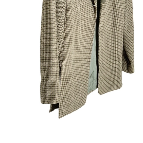 TAHARI open front long blazer with side splits. Size 4 - Picture 3 of 5